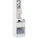 Ver imagem 5 de Guarda Roupa Solteiro Modulado Cp03 Taiga Branco L01 - Mpozenato