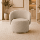 Ver imagem 1 de Poltrona Decorativa Beatriz Orgânica Suede Sala Estar Recepção Quarto