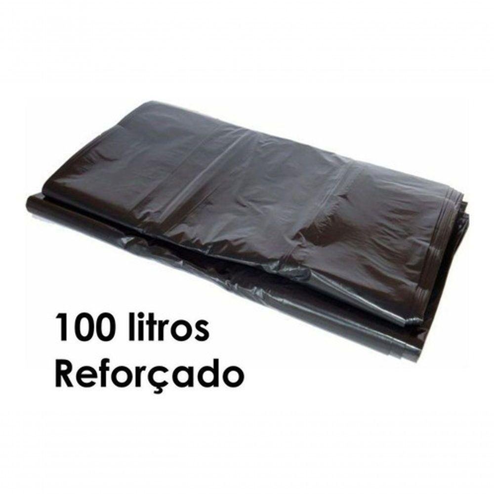 Saco de Lixo 100lts Boca Larga 15micras Superreforçado C/5kg - 2