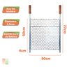 Grelha Moeda Galvanizada Aço Carbono 50x50 Churrasco - 3
