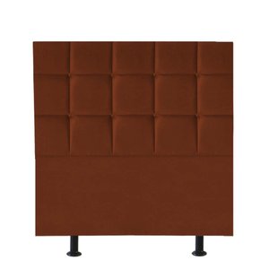 Cabeceira para Cama Box Solteiro 90 Cm Espanha:terracota