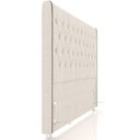 Ver imagem 7 de Cabeceira Cama Box Queen 160cm Estofada Frizza P05 Linho Creme - Lyam Decor