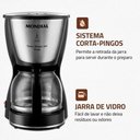 Ver imagem 4 de Cafeteira Dolce Aroma 550w 127v C-30-18x Mondial