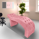 Ver imagem 1 de Maca Cama Suede para Salão de Estética Cílios Maquiagem:rosa