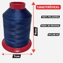 Ver imagem 2 de Linha Nylon 40 Peso 80g 100% Poliamida Pa66 Linhanyl-74