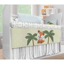 Ver imagem 2 de Kit Berço Enxoval de Bebê Safari Mapa Mundi Raposa