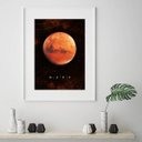Ver imagem 2 de Quadro Planeta Marte - 60x48cm:madeira Branca