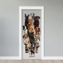 Ver imagem 1 de Adesivo de Porta - Dogs