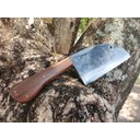 Ver mais imagens de Faca Cutelo Sérvio Artesanal de Aço Carbono e Cabo de Aroeira