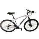 Ver imagem 1 de Bicicleta Aro 29 Gti Roma 21v Freio a Disco Branco - Tam. 15