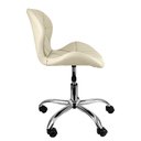 Ver imagem 3 de Cadeira Office Eiffel Slim Base Giratória - Nude Bege