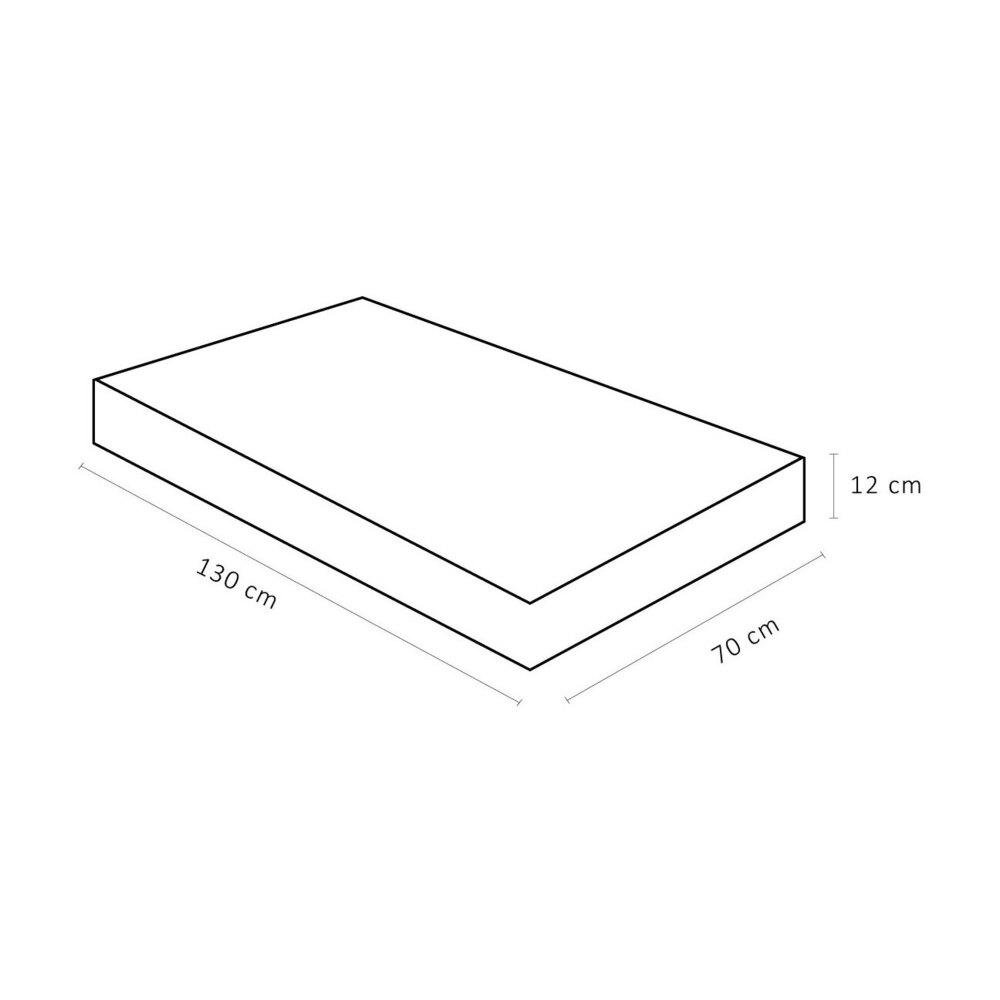 Colchão Berço Ortobom Baby Light D18 (70x130x12) - Espuma D18 Selada, Antialérgico e Antiácaro  - 2