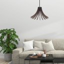 Ver imagem 2 de Luminária Teto tipo Pendente DALIA MDF - Completa - Cor: Marrom