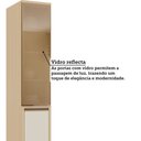 Ver imagem 6 de Paneleiro Simples 2 Portas 40cm com Vidro Reflecta Brise Luciane Móveis