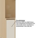 Ver imagem 5 de Paneleiro Simples 2 Portas 40cm com Vidro Reflecta Brise Luciane Móveis