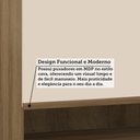 Ver imagem 5 de Armário Aéreo Maleiro Modulado 2 Portas 165cm Veneza Luciane Móveis