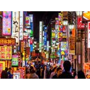 Ver imagem 2 de Papel De Parede Cidade Japão Luzes Anúncios Ncd180