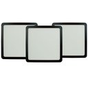 Ver imagem 1 de Kit 3 Painel Led 20,4x20,4 Quadrado Preto Sobrepor 18w 6500k Foxlux
