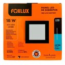 Ver imagem 7 de Kit 3 Painel Led 20,4x20,4 Quadrado Preto Sobrepor 18w 6500k Foxlux