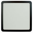 Ver imagem 2 de Kit 3 Painel Led 20,4x20,4 Quadrado Preto Sobrepor 18w 6500k Foxlux