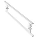 Ver imagem 1 de Puxador de Porta Branco Vidro Pivotante Madeira 60cm M.s