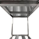 Ver imagem 6 de Mesa Aço Inox Profissional 190x70x90 Cm com Espelho Nortinox
