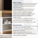 Ver mais imagens de Rack para TV até 50 Polegadas MDF 120cm 1 Porta de Correr Eldorado