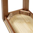 Ver mais imagens de Mesa de Jantar Madeira Maciça com 2 Bancos Primavera CabeCasa MadeiraOriginals