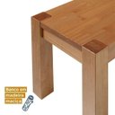 Ver imagem 7 de Mesa de Jantar Madeira Maciça com 2 Bancos Primavera CabeCasa MadeiraOriginals Marrom