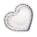 Ver imagem 2 de Bowl Vidro Coração Balls Lyor 13,5cmx12cmx5cm Elegância Romântica na Mesa Azul Metalizado