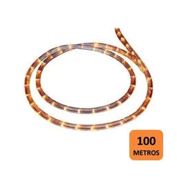 Mangueira de LED 13mm 2 Fios caixo com 100 Metros Taschibra 127V - 2