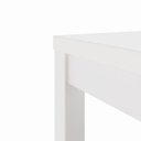 Ver imagem 6 de Mesa Cozinha e Refeitório 180cm x 90cm Pés Metal com 2 Bancos F5 Office Cor:Branco