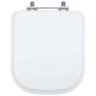 Assento Sanitário Poliéster Lyon Branco para Vaso Sensea - 1