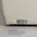 Ver imagem 6 de Sofá Modular 100cm com Braço Direito Orla CabeCasa MadeiraOriginals