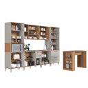 Ver imagem 4 de Armario de Cozinha Modulada Completa 7 Peças com Bancada 360cm Isabelle Delmarco