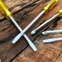 Ver imagem 5 de Jogo 5 Chave de Fenda Philips Mini Kit Multiuso Eletronica Celulares Ferramenta Profissional Precisa
