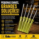 Ver imagem 6 de Jogo 5 Chave de Fenda Philips Mini Kit Multiuso Eletronica Celulares Ferramenta Profissional Precisa