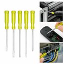 Ver imagem 1 de Jogo 5 Chave de Fenda Philips Mini Kit Multiuso Eletronica Celulares Ferramenta Profissional Precisa