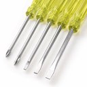 Ver imagem 4 de Jogo 5 Chave de Fenda Philips Mini Kit Multiuso Eletronica Celulares Ferramenta Profissional Precisa
