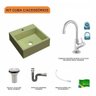 Kit Cuba Q395 com Torneira 1198 Metal e Válvula 1 Pol. Sifão Cromado e Flexível Compace - 3