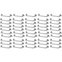 Ver imagem 1 de Alça Barra Apoio 30cm Inox Kit 50 Uni Acessibilidade Cadeirante Idoso Gestante Banheiro
