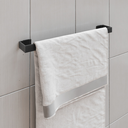 Ver imagem 4 de Kit Acessórios de Banheiro Toalheiro Saboneteira Papeleiro Porta Shampoo Gancho 6 Peças - Preto