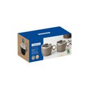 Ver imagem 3 de Kit 2 Xícaras para Café Tramontina em Aço Inox Cinza 80 ml