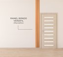 Ver imagem 4 de Painel Ripado Versátil 270x27cm: 01 Unid. (0,73m²) Polietileno - Talatto Painéis - Amêndoa