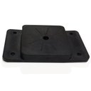 Ver imagem 1 de Kit 100 Suportes RETO - chapa de fixar pé palito para móveis