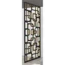 Ver imagem 2 de Painel Vazado Divisória Mdf Napoli Preto Decore Painéis e Divisórias 1,20x2,70m