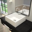 Ver imagem 1 de Kit Cuba Q395 com Torneira 1198 Metal e Válvula Click 1 1/2" e Sifão Pvc e Flexível Compace