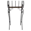 Ver imagem 4 de prateleira 3 andares ferro madeira banheiro organizado artesanal rústico