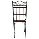 Ver imagem 6 de prateleira 3 andares ferro madeira banheiro organizado artesanal rústico