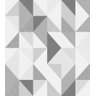 Papel de Parede Bobinex Contemporâneo - Geométrico Cinza - 1